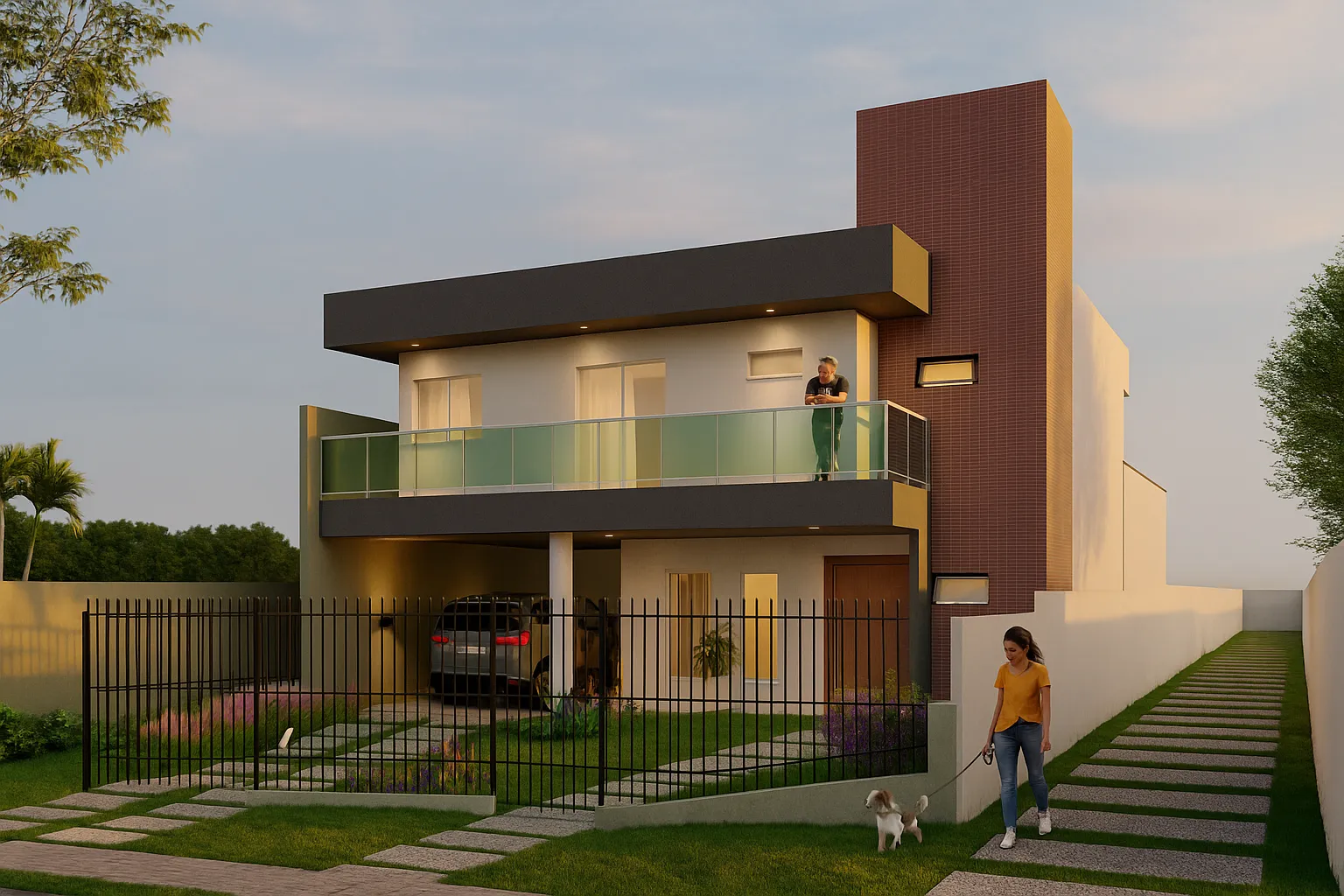 Projeto Residencial Contemporâneo